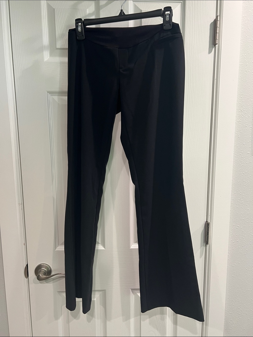 Motherhood Black Boot Cut Maternity Slacks